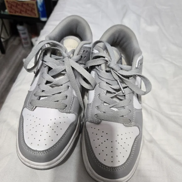 Nike Dunk Low RETRO "Grey Fog" DD1391-103 Sneakers Shoes Woman Size 7 - Picture 5 of 15